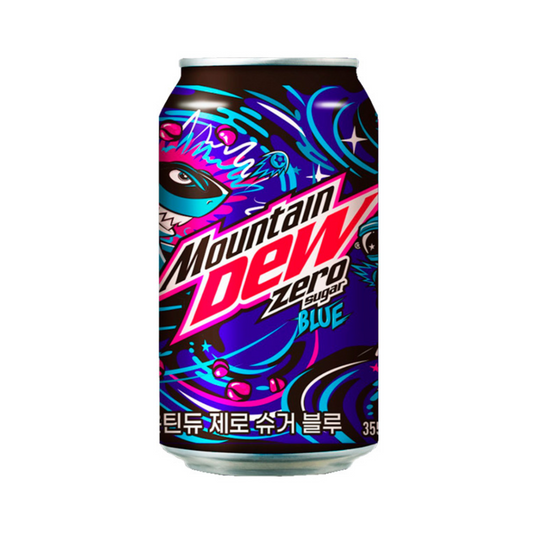 Lotte Chilsung Mountain Dew Zero Sugar Blue