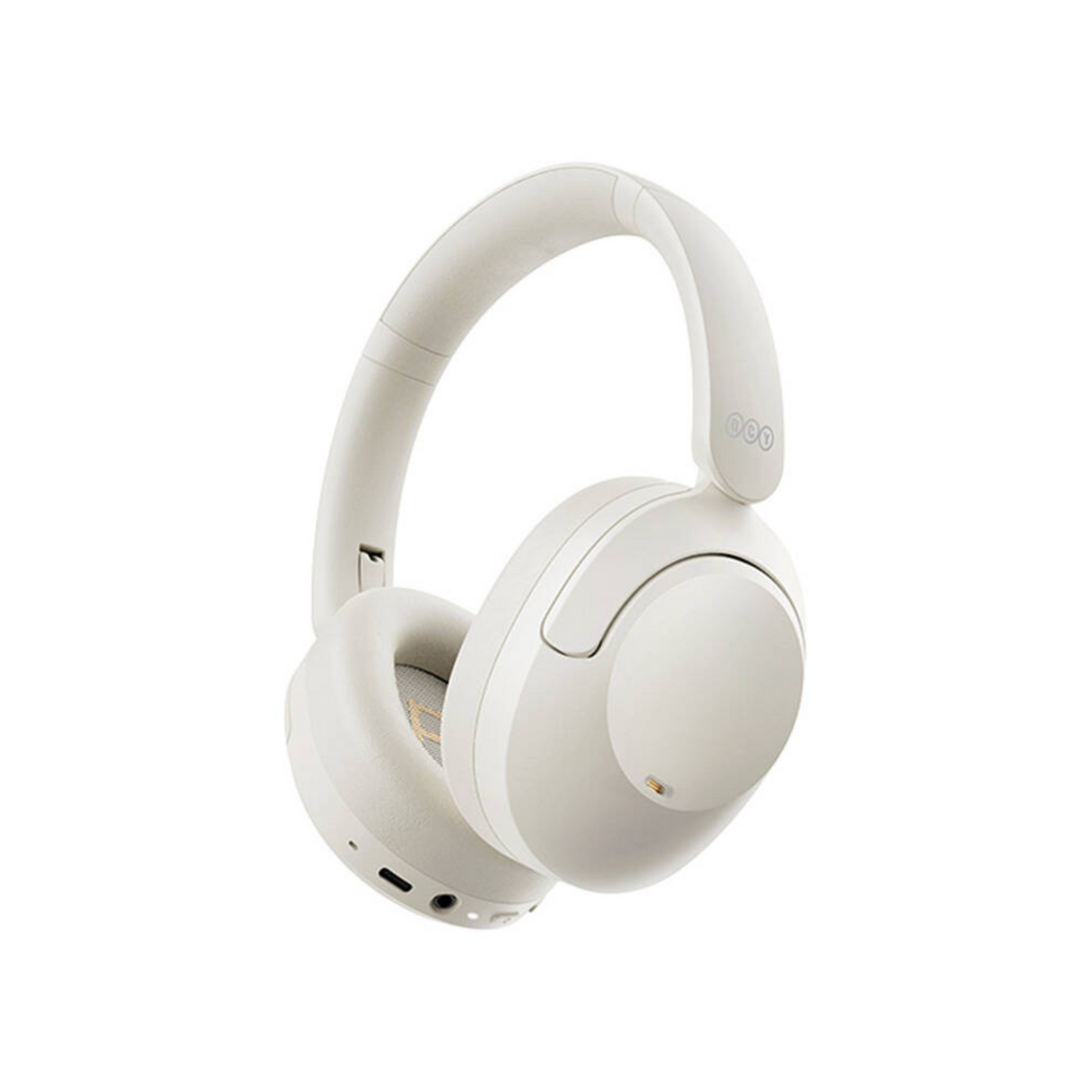 QCY H4 White Wireless on-ear Headphones