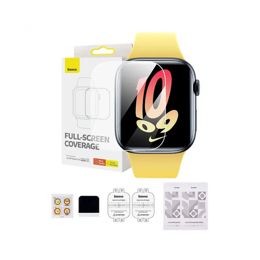 Baseus 41mm Protective Film for AP Watch 7/8, Clear