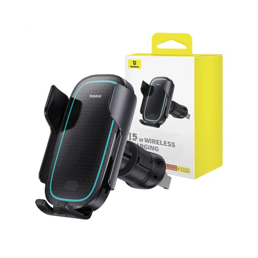 Baseus Wireless Charging Car Mount MilkyWay Pro 15W (black)