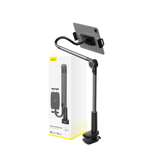 Baseus Mobile Phone Holder Lazy Tablet Stand for iPhone 16 15 14 Pro Max Bed Desktop Clip Long Arm