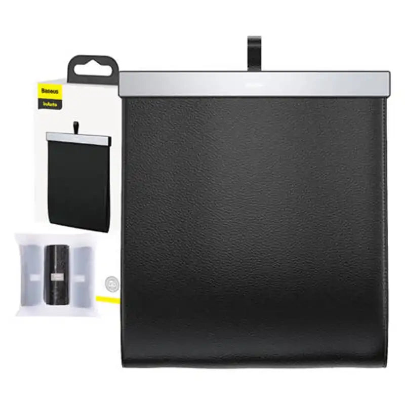 Baseus Car Trash Can Garbage Bag for Auto Back Seat Dustbin Waste Rubbish Basket Organizer Storage Bag Car Accessories
